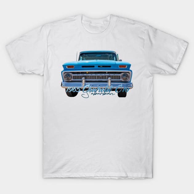 1965 Chevrolet C10 Suburban T-Shirt by Gestalt Imagery